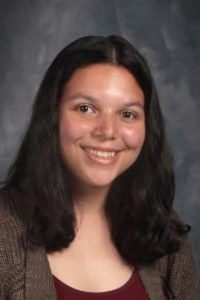 student with longer hair