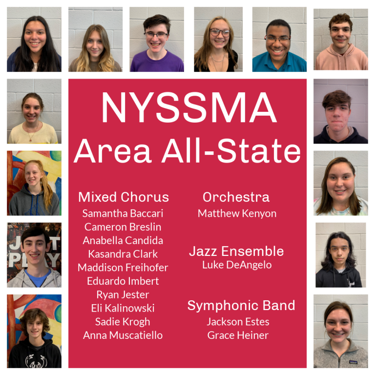 14 Students Named to NYSSMA Area AllState ScotiaGlenville Central