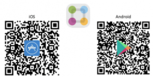 QR codes for ParentSquare and StudentSquare